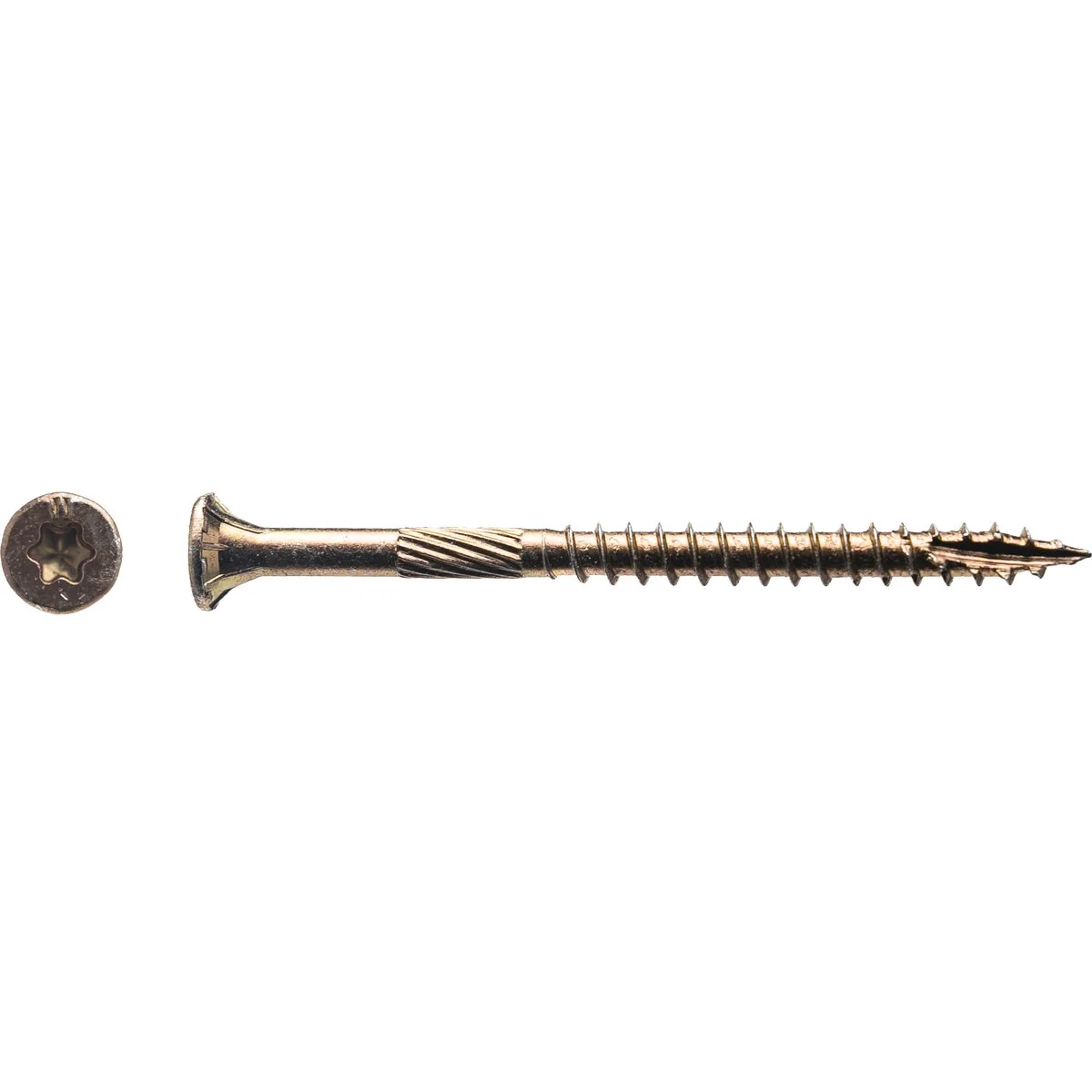 Enhanced Big Timber 9 x 2-1 2 In. Yellow Zinc Flat Head Wood Screw 470 Ct. 5 Lb. Specialty