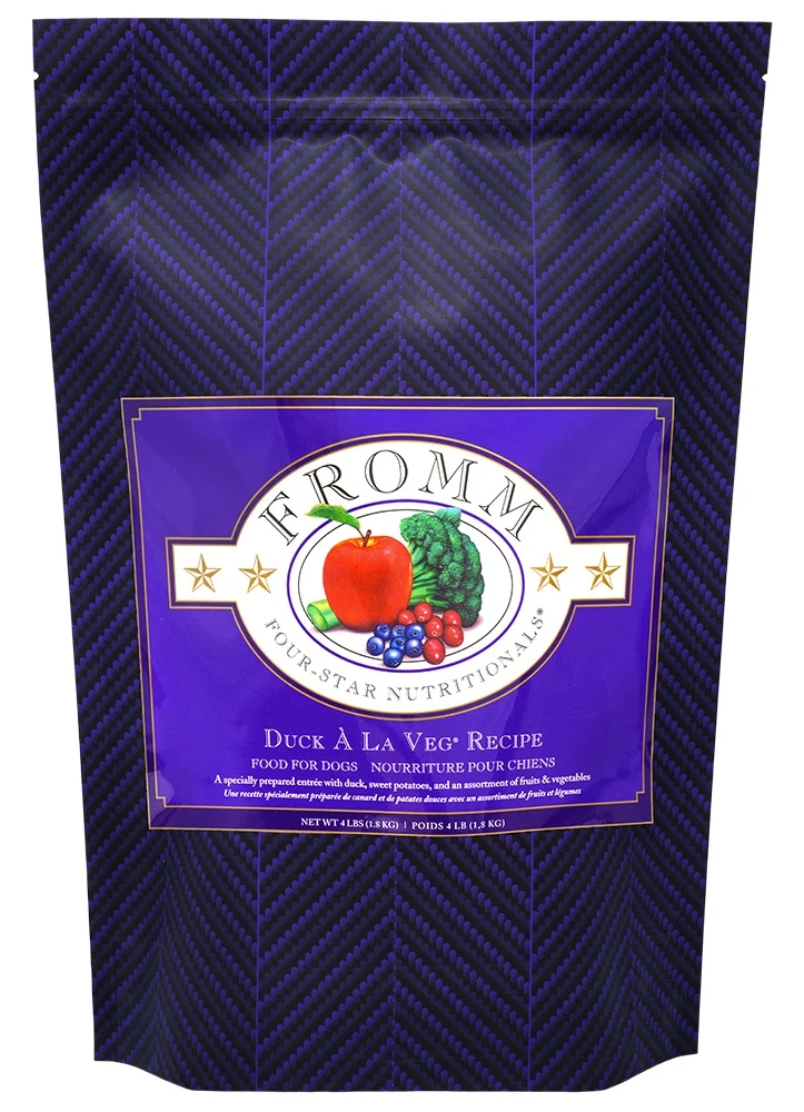 Efficient Fromm Duck À La Veg Dog Food Luxury