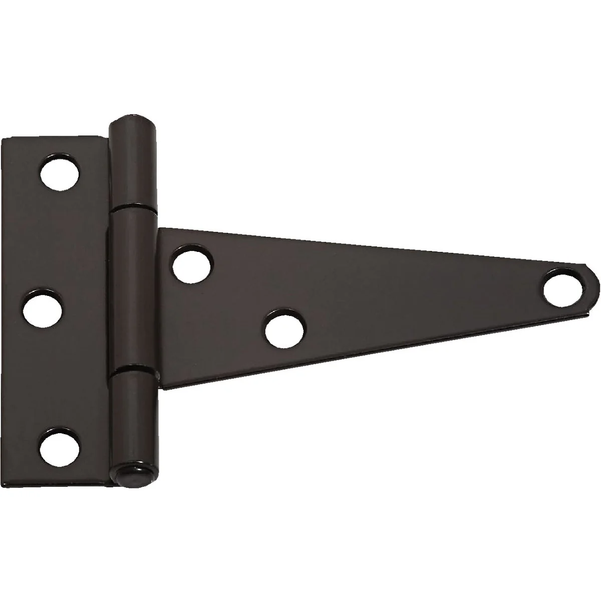 Pure National 4 In. Black Heavy-Duty Tee Hinge 2-Pack Stylish