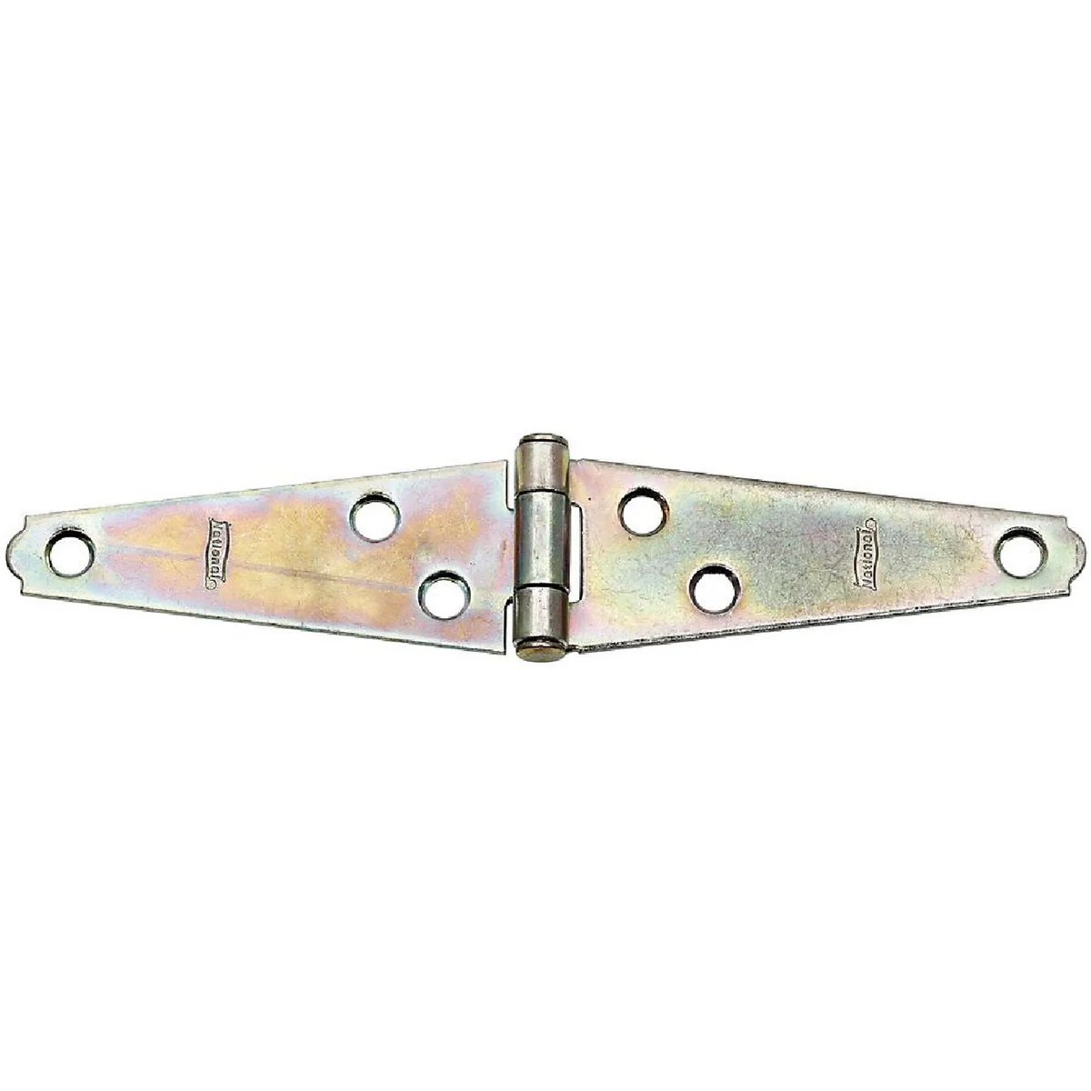 Quality National 3 In. Zinc Light Strap Hinge High-Quality