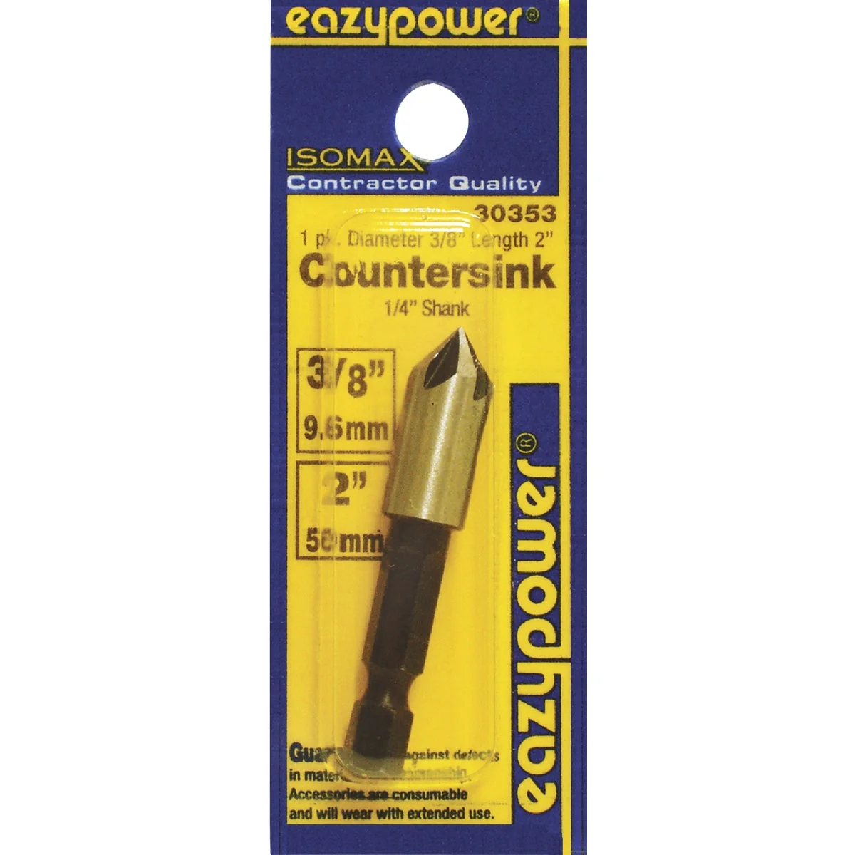 Healthy Eazypower 3 8 In. Soft Metal Wood Countersink Easy-to-Use