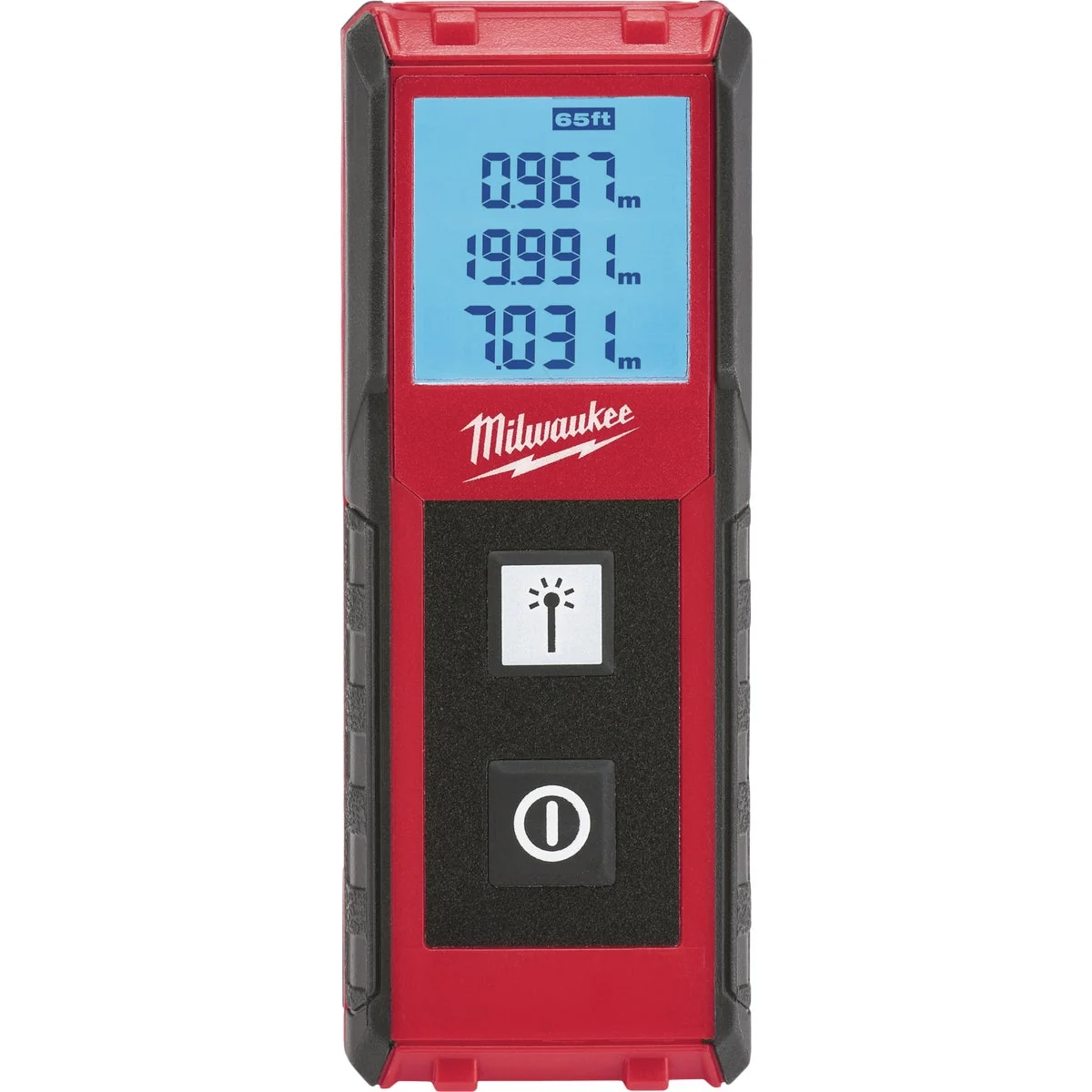 Lightweight Milwaukee 65 Ft. Backlit Screen Laser Distance Meter Trendy