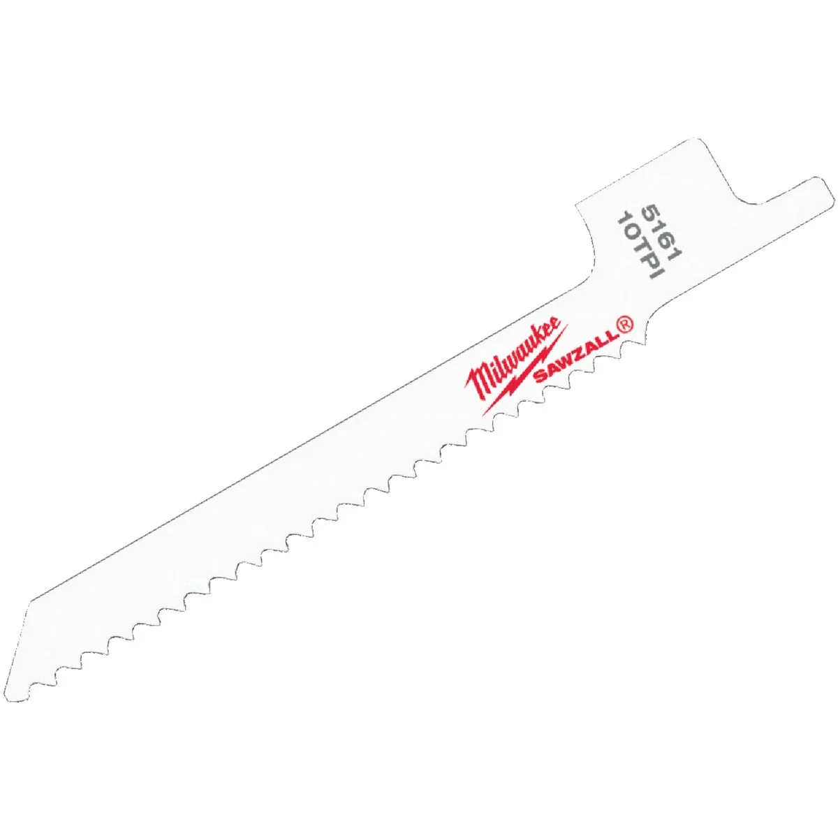 Official Milwaukee Sawzall 3-5 8 In. 10 TPI Scroll Cutting Metal Reciprocating Saw Blade 5-Pack Durable