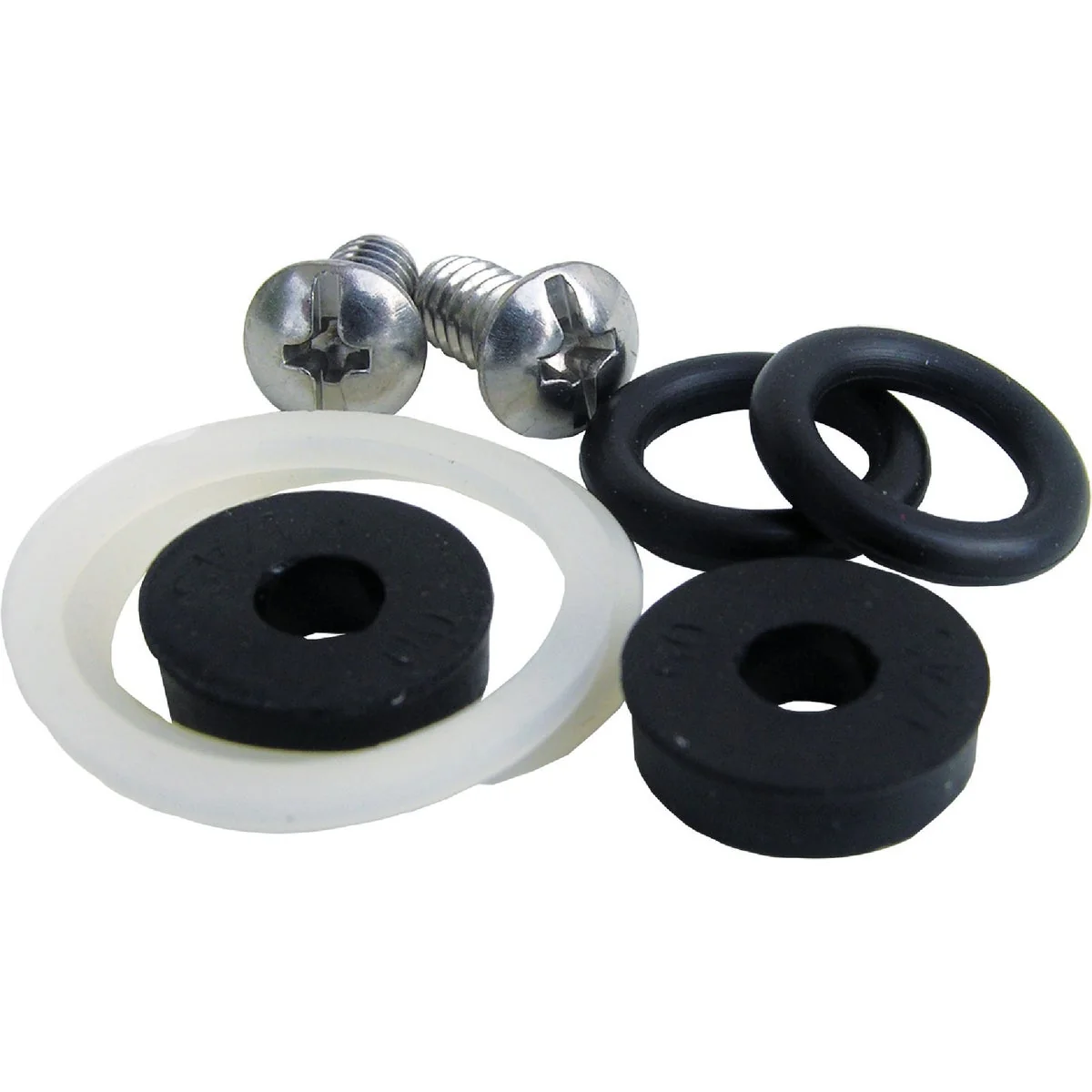 Smart Lasco 8pc PP Short Stem Repair Kit Rubber Nylon Brass Faucet Repair Kit Versatile