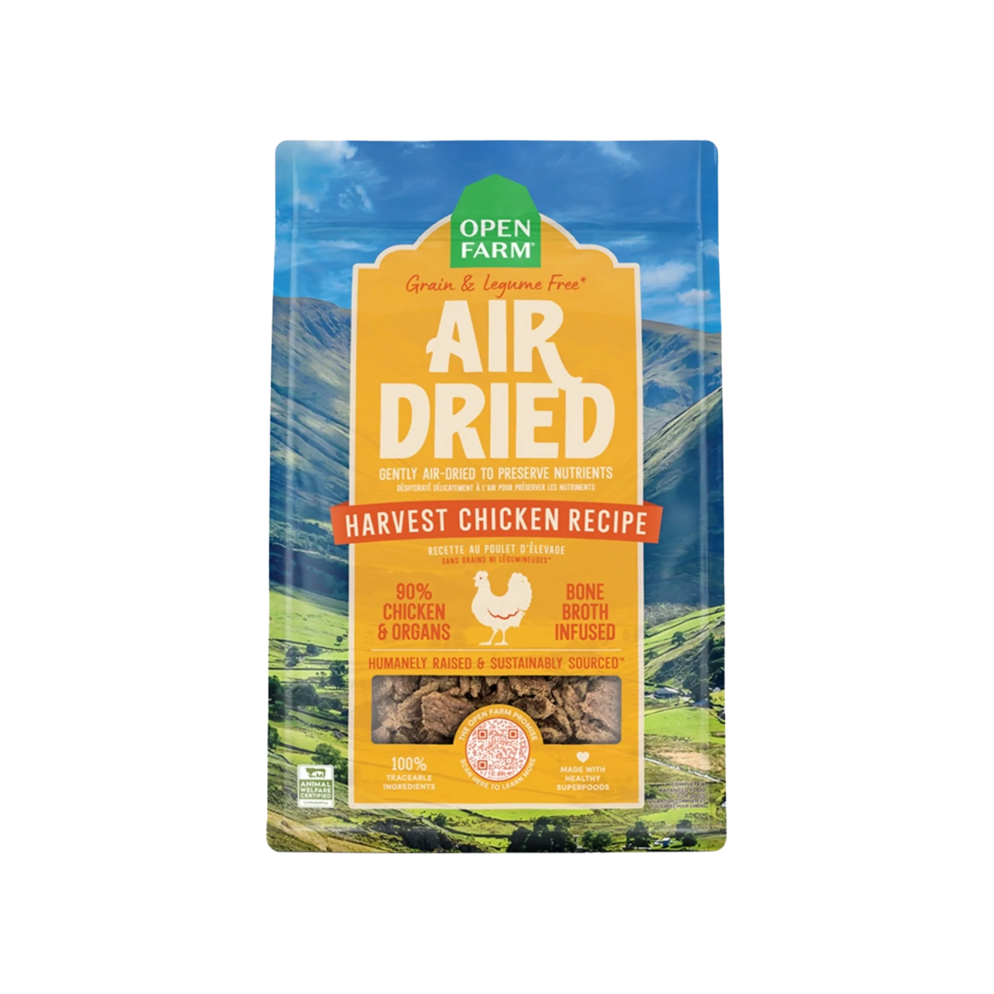 Contemporary Open Farm Harvest Chicken Air-Dried Recipe for Dogs Elegant