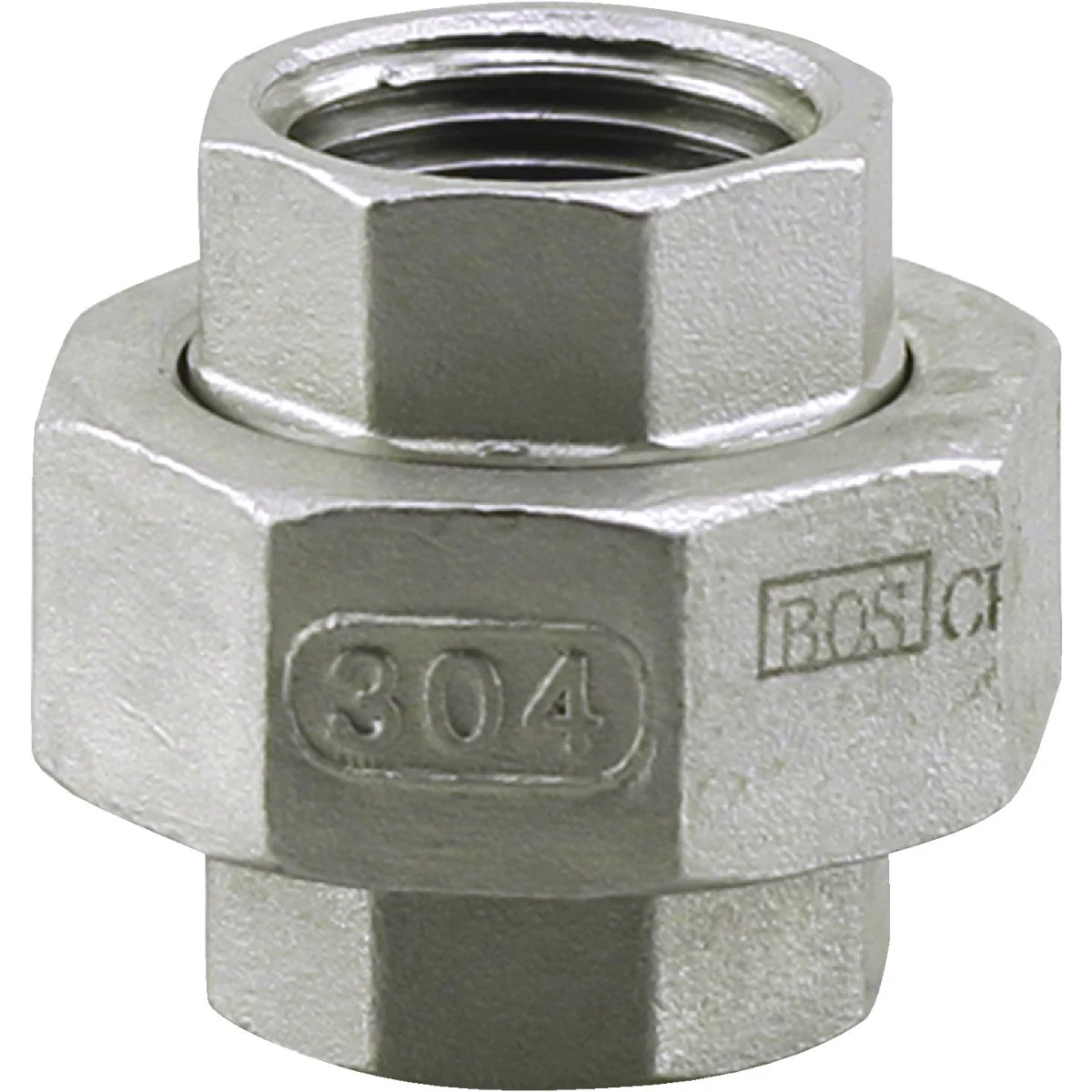 Excellent PLUMB-EEZE 1 In. FIP Stainless Steel Union Crafted
