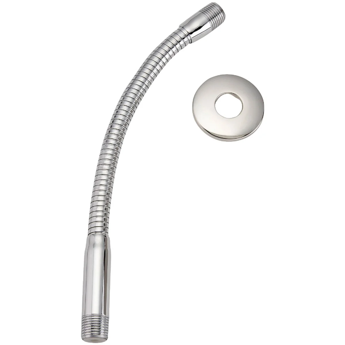 High-Grade Do it 11-1 2 In. Chrome Flexible Shower Arm with Flange Pure