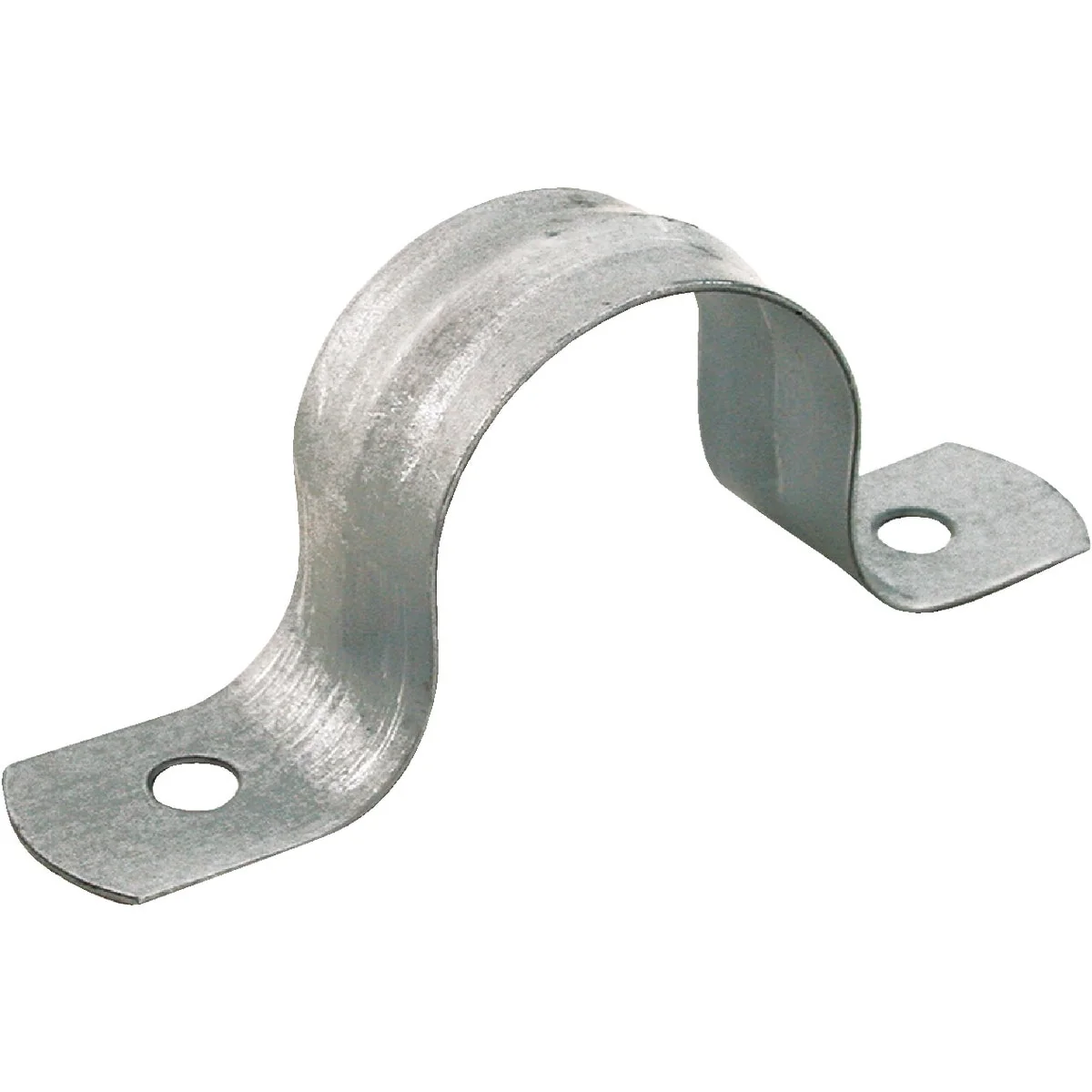 Premium Material Jones Stephens 2 In. Galvanized Steel Pipe Strap 25-Pack Traditional