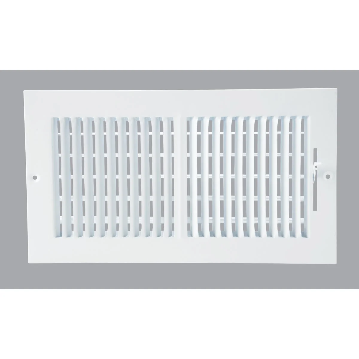 Quality Home Impressions White Steel 7.76 In. Wall Register Fast