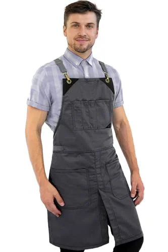 Dependable Cross Back Chef Apron Modern