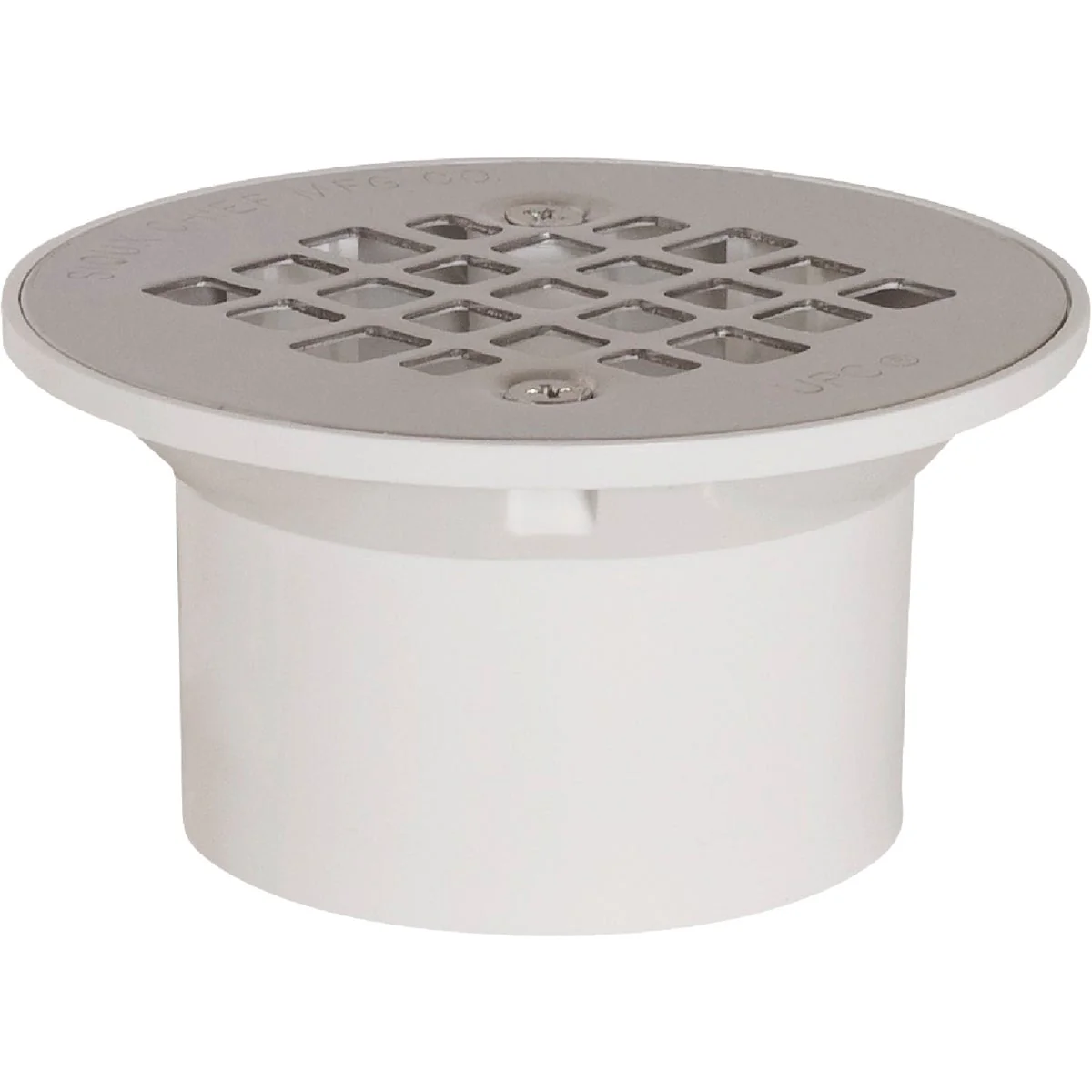 Functional Sioux Chief 2 In. x 3 In. PVC Stainless Steel Screw Floor Drain Sophisticated