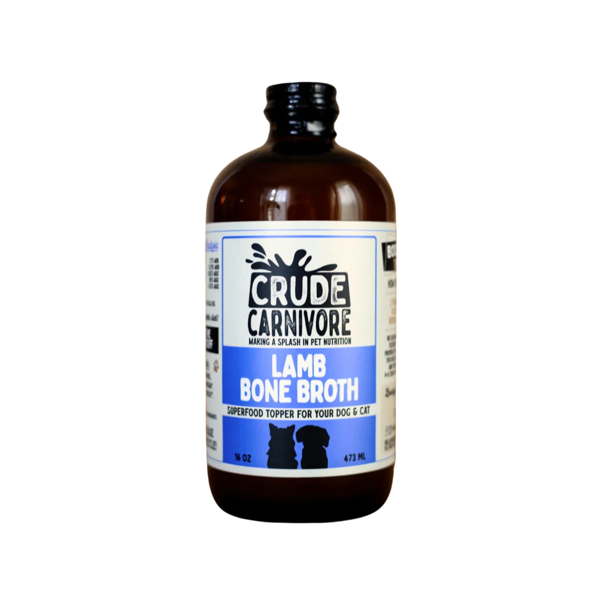 Contemporary Crude Carnivore Lamb Bone Broth Versatile