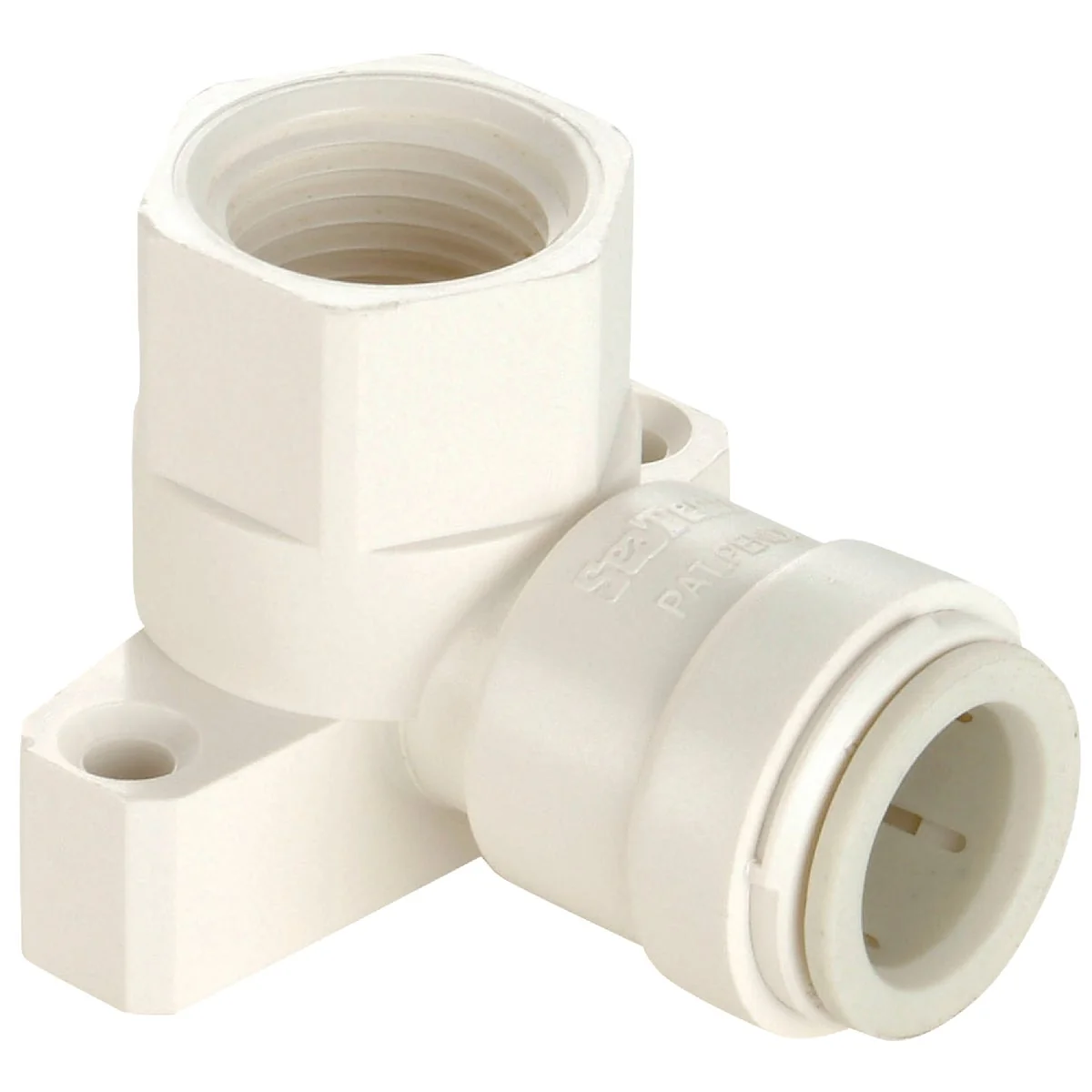 Smooth Watts 1 2 In. CTS x 1 2 In. FPT 90 Deg. Quick Connect Drop Ear Plastic Elbow 1 4 Bend Crafted