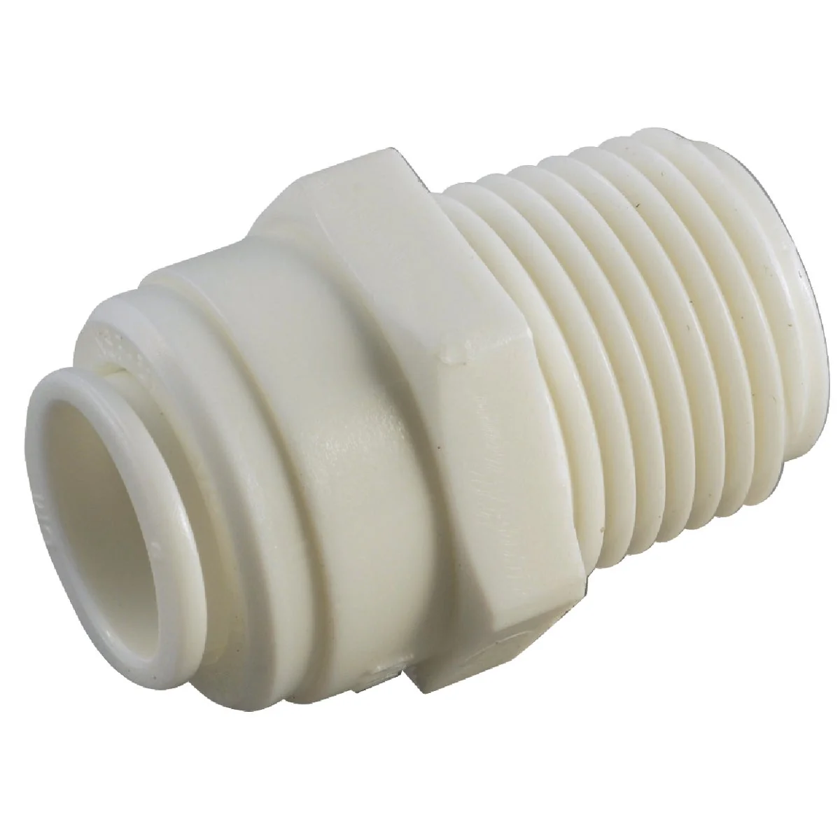 Verified Anderson Metals 1 4 In. x 1 4 In. MPT Push-In Plastic Connector Green
