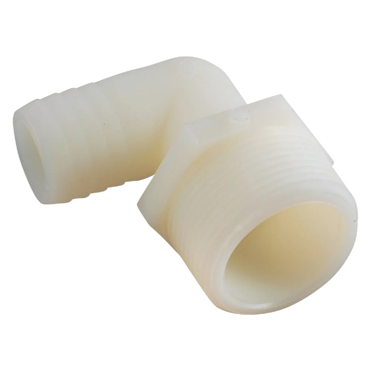 Breathable Anderson Metals 1 4 In. Barb x 1 4 In. MIP 90 Deg. Nylon Elbow 1 4 Bend Healthy