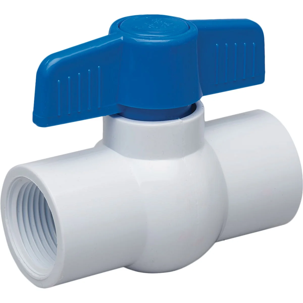 Soft Proline 1 2 In. FIP x 1 2 In. FIP PVC Schedule 40 Quarter Turn Ball Valve Non-NSF Pure