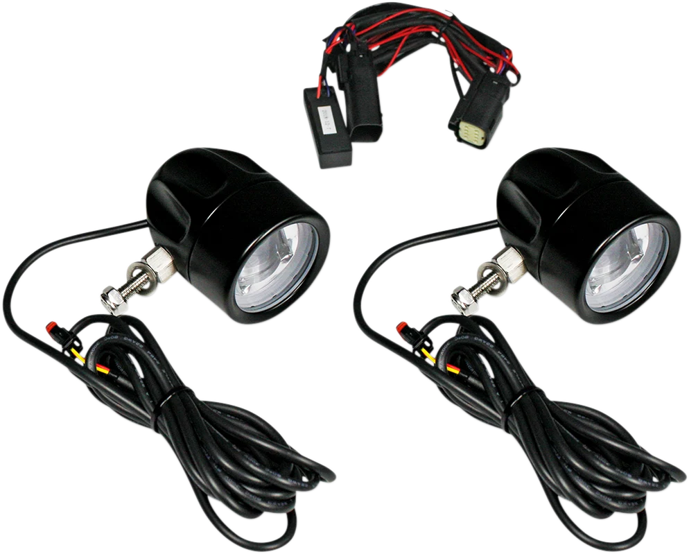Exceptional Custom Dynamics LED Fog Light - SS8 - Black PB-FOG-SS8-B Powerful