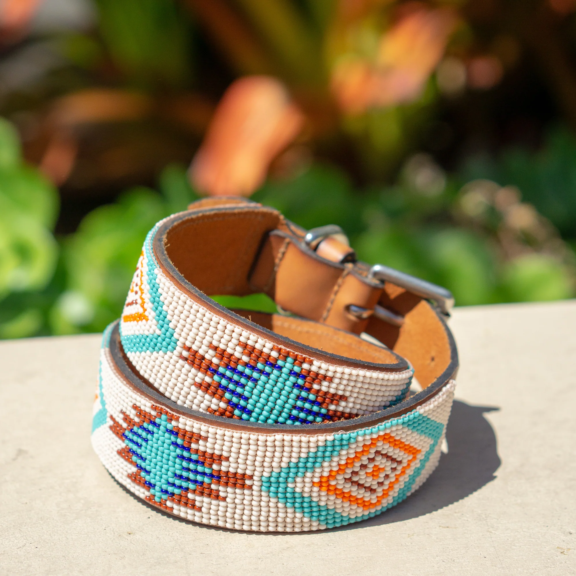 Easy-to-Use Aztec Sambboho dog collar Enhanced
