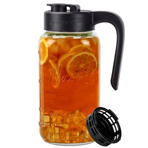 Breathable Mason Jar Pitcher with Tea Filter Prestigious