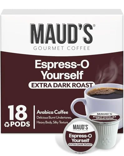 Solid Espresso Dark Roast Coffee Pods 18 Count Official