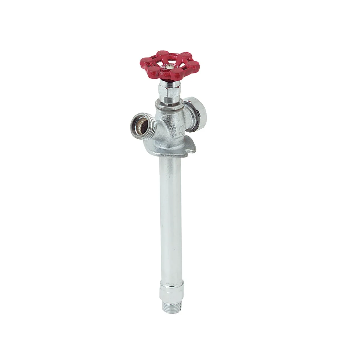 Stylish ProLine 1 2 In. SWT x 1 2 In. MIP x 6 In. Anti-Siphon Frost Wall Hydrant Enhanced