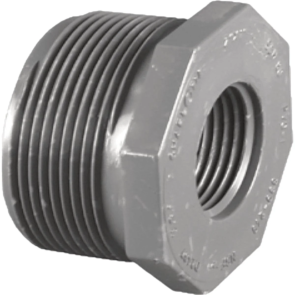 Sustainable Charlotte Pipe 2 In. MPT x 1-1 4 In. FPT Schedule 80 Reducing PVC Bushing Convenient