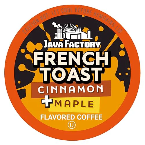 Carefully Designed Coffee Pods Cinnamon and Maple Flavored Coffee Compatible with K Cup Brewers Including 2.0 80 Count Consistent