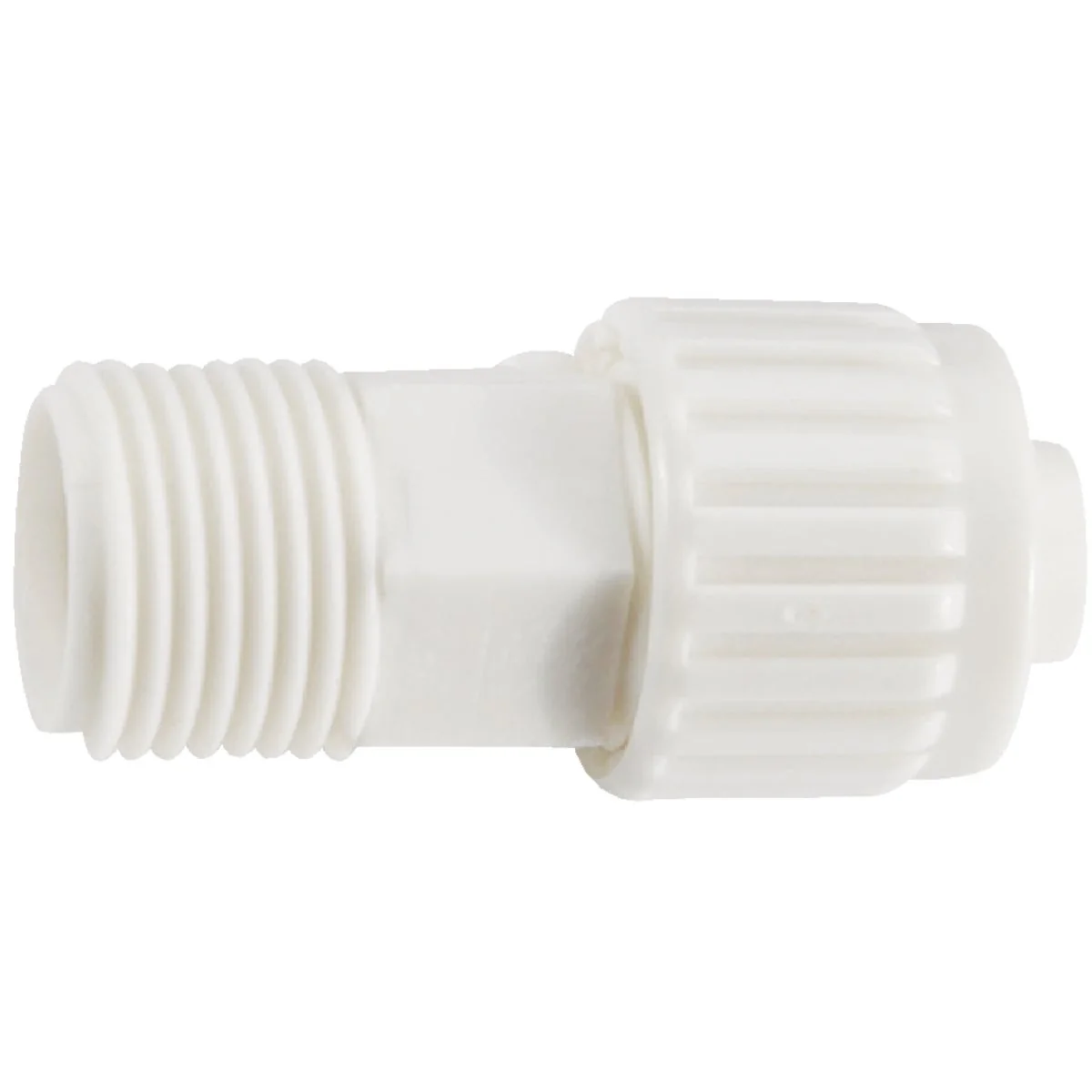 Sophisticated Flair-It 1 2 In. x 3 4 In. Poly Alloy Male Pipe Thread Adapter Reliable