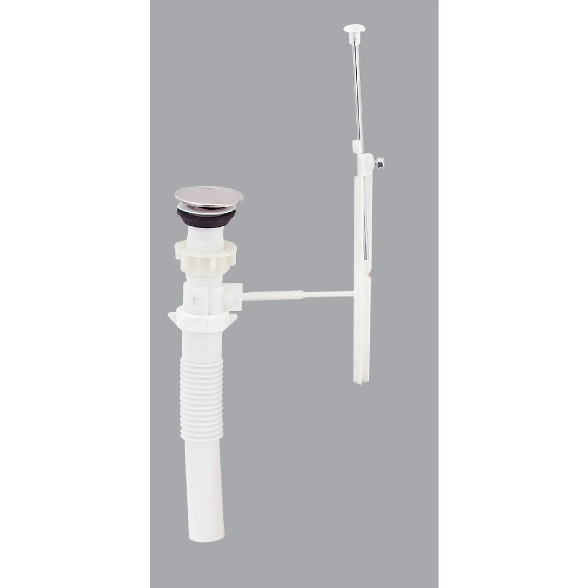 Stylish Do it 1-1 4 In. Chrome-Plated Plastic Flexible Pop-Up Assembly Superior