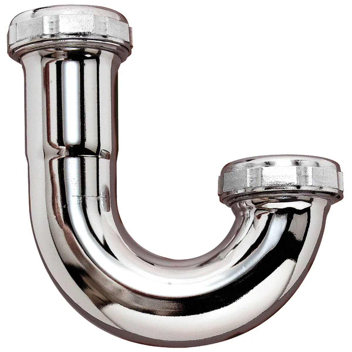 Pure Do it 1-1 2 In. Chrome Plated J-Bend Bagged Sustainable