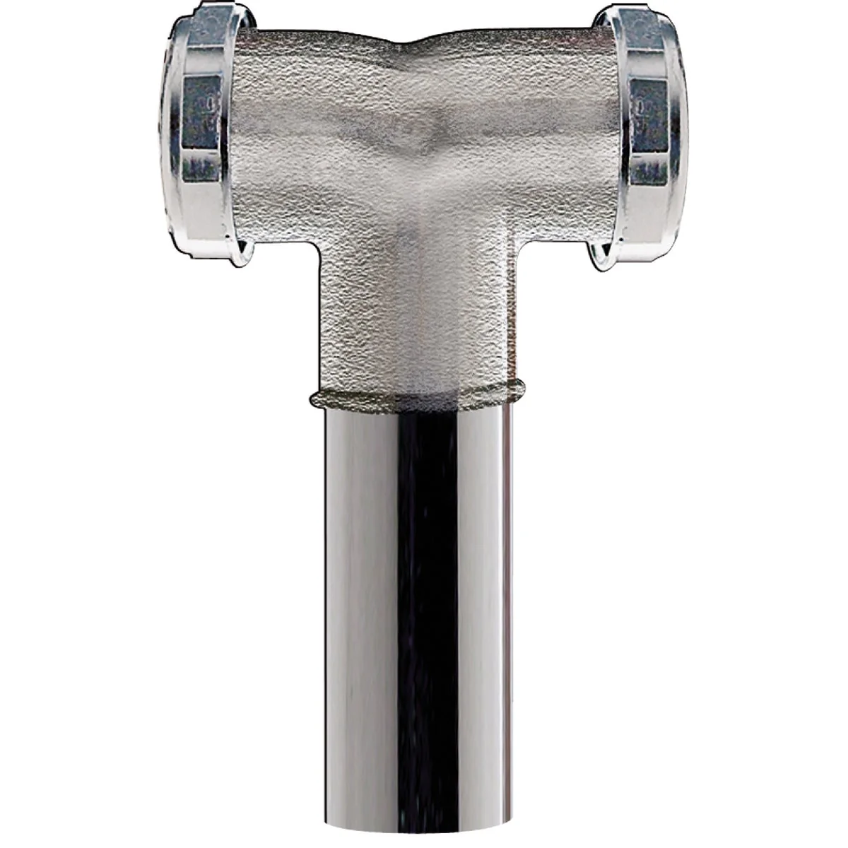 Fashionable Do it 1-1 2 In. Chrome Plated Center Outlet Tee and Tailpiece Recyclable