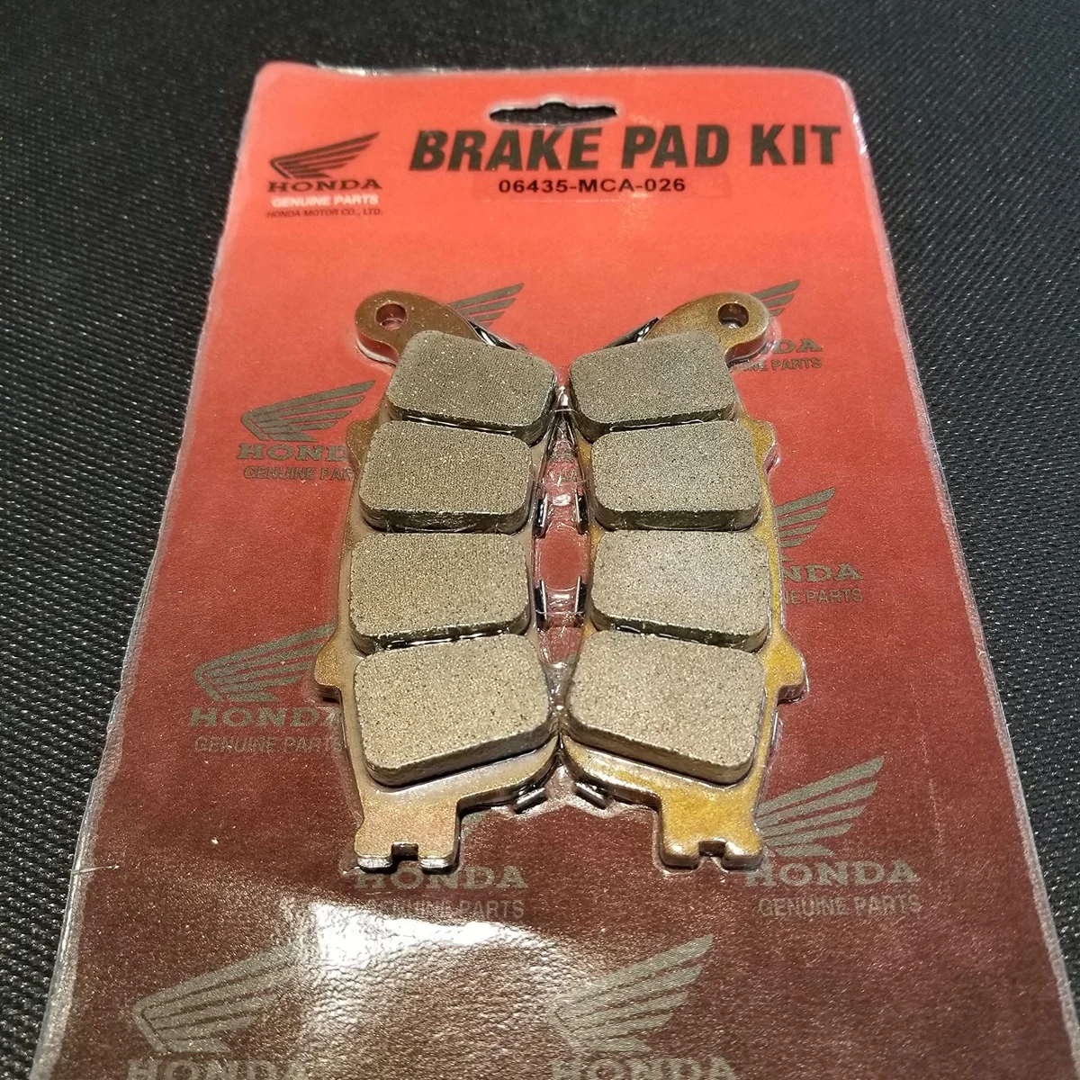 Trusted Honda 06435-MCA-026 - Pad Set Rr- Consistent