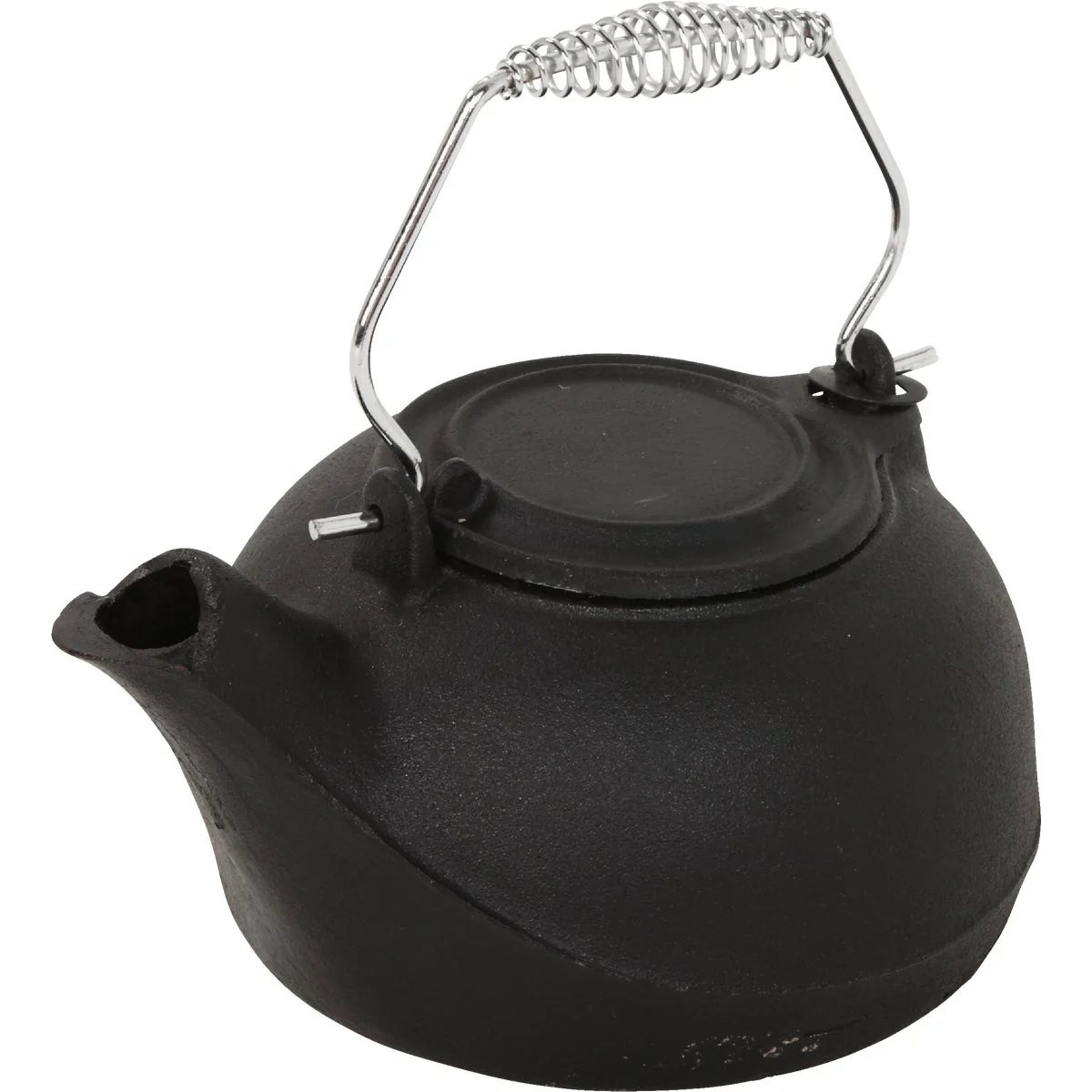 Official Home Impressions 3 Qt. Cast-Iron Black Decorative Steamer Green