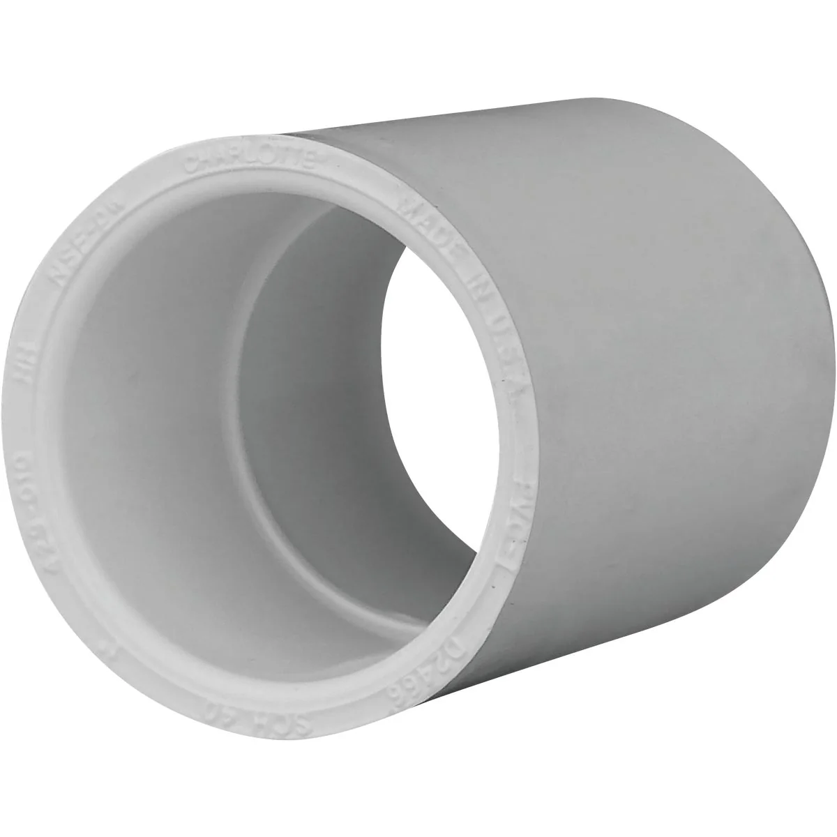Professional Charlotte Pipe 1 In. Sch. 40 PVC Coupling 10-Pack Authentic