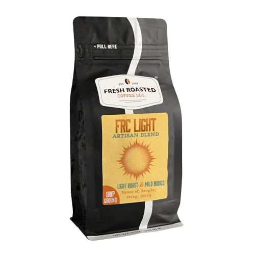 Reliable FRC Light Roast Blend Drip Ground Coffee 12 Ounce Solid