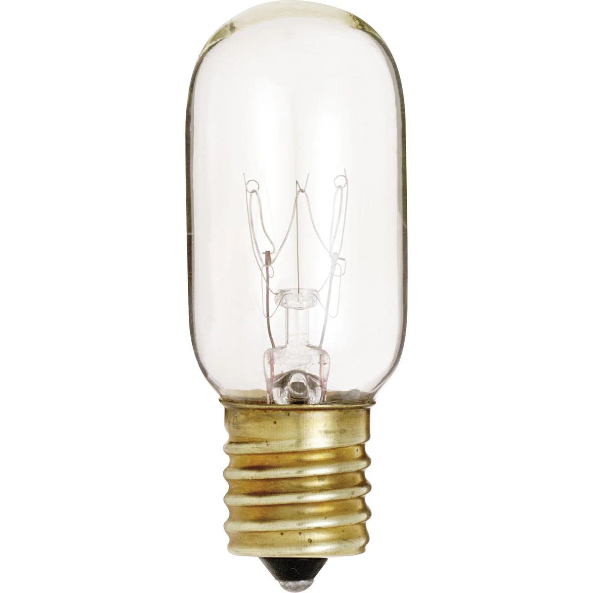 Natural Satco 25W Clear Intermediate Base T8 Incandescent Tubular Appliance Light Bulb Sophisticated