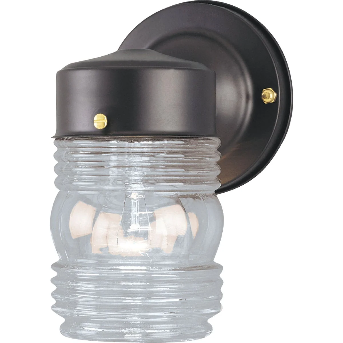 Fashionable Home Impressions Black Incandescent Type A Outdoor Wall Light Fixture Easy-to-Use