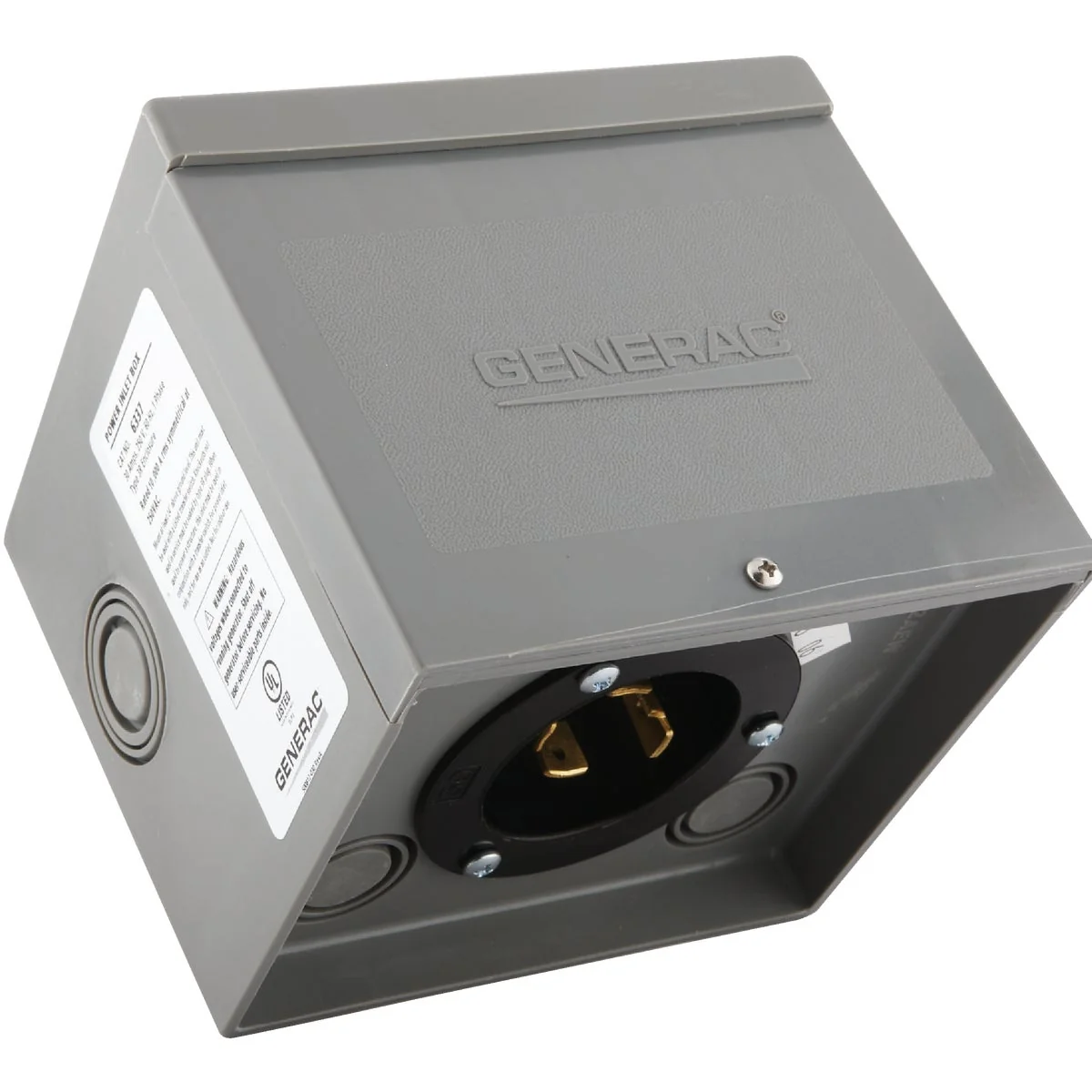 Expertly Made Resin 30A Generator Power Inlet Box Premium