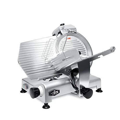 Reliable KWS Commercial 420W Electric Meat Slicer 12 Frozen Meat Deli Slicer Restaurant and Home Use ETL Original