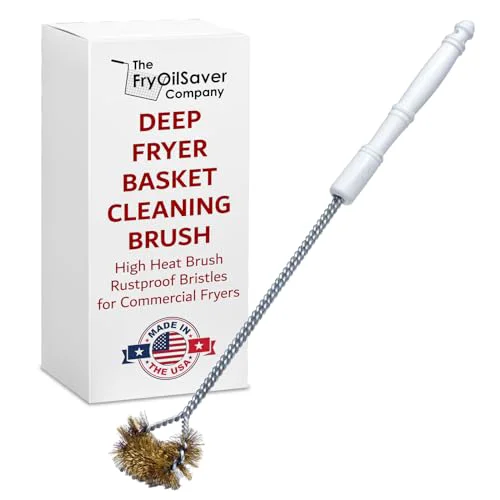 Fine Crafted Deep Fryer Basket Cleaning Brush