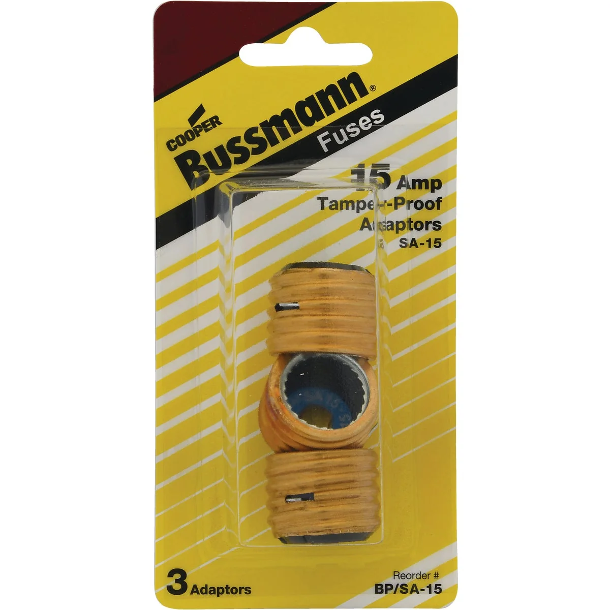 Fast Bussmann Plug Rejection S-8 S-10 S-15 Fuse Adapter 3-Pack Powerful