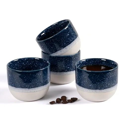 Smart Ceramic Espresso Cups Set of 4 Authentic