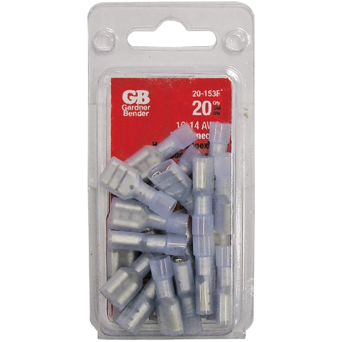 Refined Gardner Bender 16 to 14 AWG Female Blue Fully-Insulated Disconnect 20-Pack Trusted