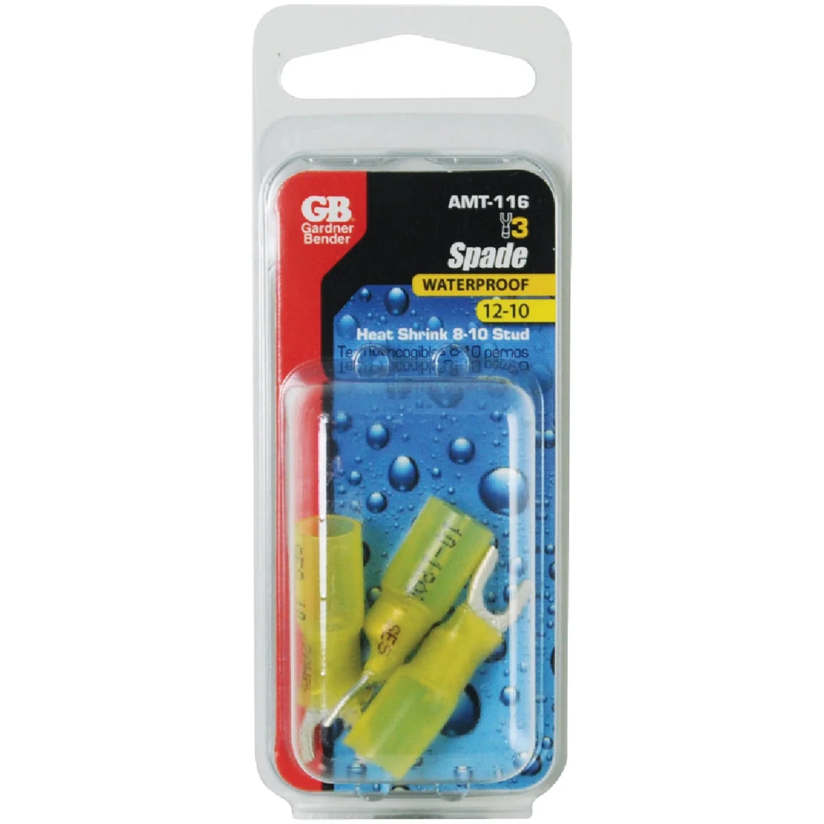 Minimalist Gardner Bender 12 to 10 AWG 8 to 10 Yes Spade Terminal 3-Pack Innovative