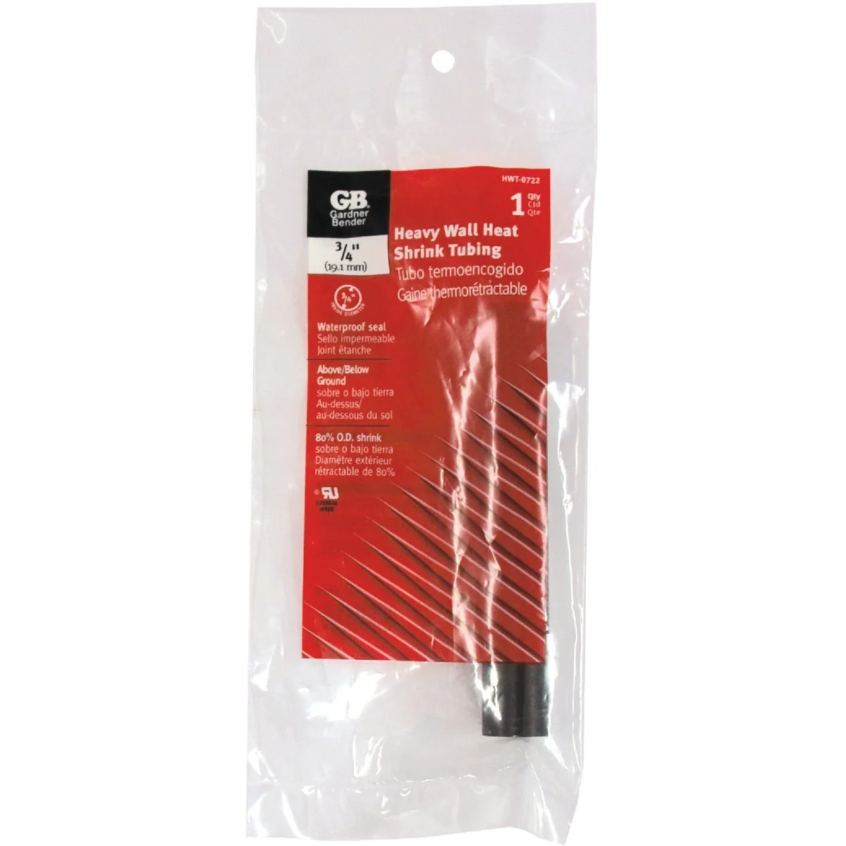 Official Gardner Bender Heavy-Wall 3 4 In. x 6 In. Heat Shrink Tubing Specialty