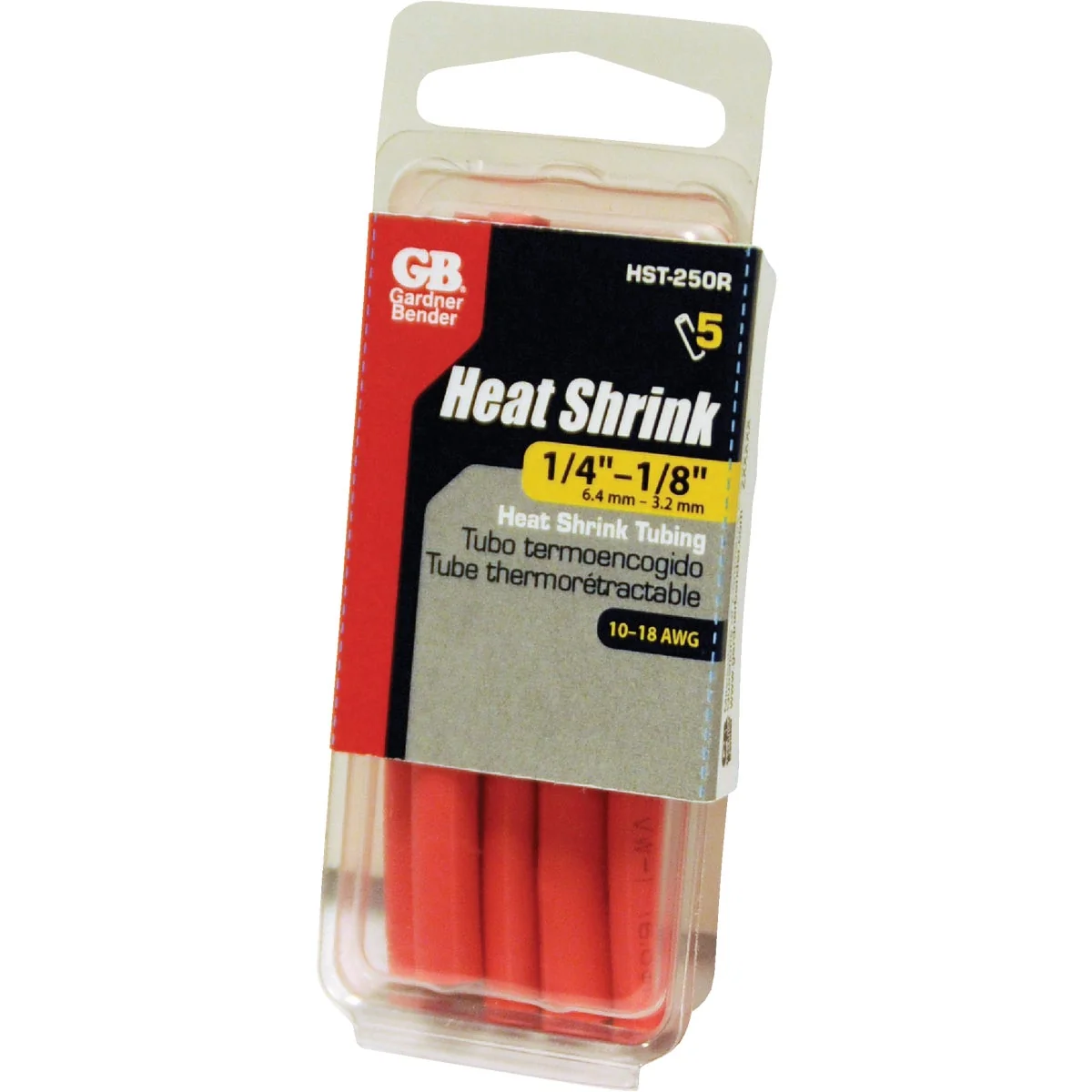 First-Class Gardner Bender Thin-Wall Polyolefin 1 4 In. x 4 In. Heat Shrink Tubing Enhanced