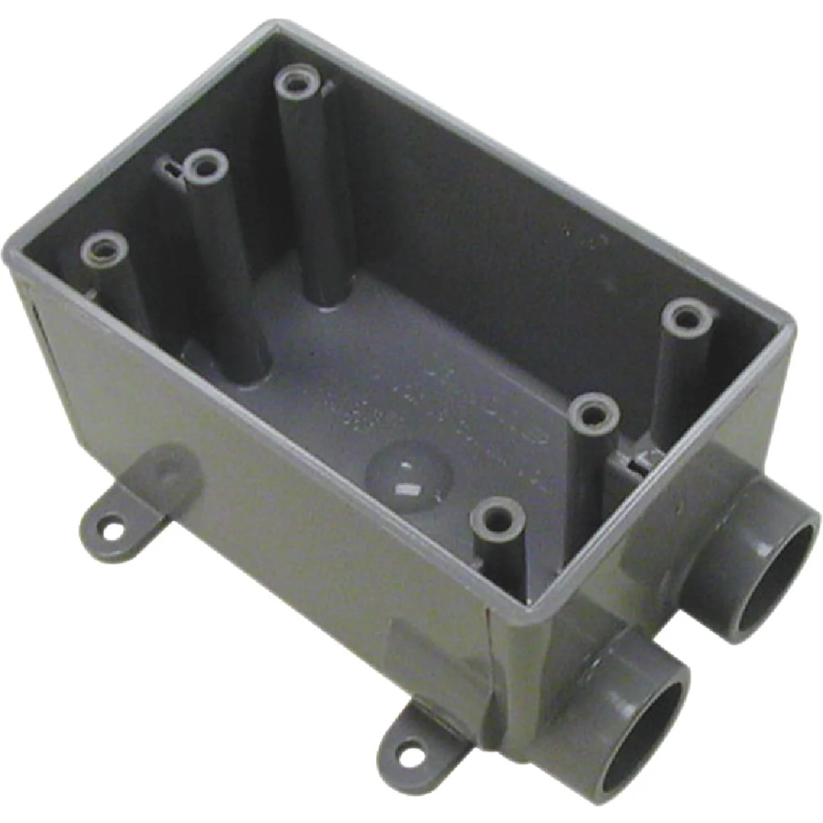 Certified Carlon 1-Gang PVC Molded Rigid Non-Metallic Dead-End Termination Wall Box 3 4 In. Outlet High-Performance