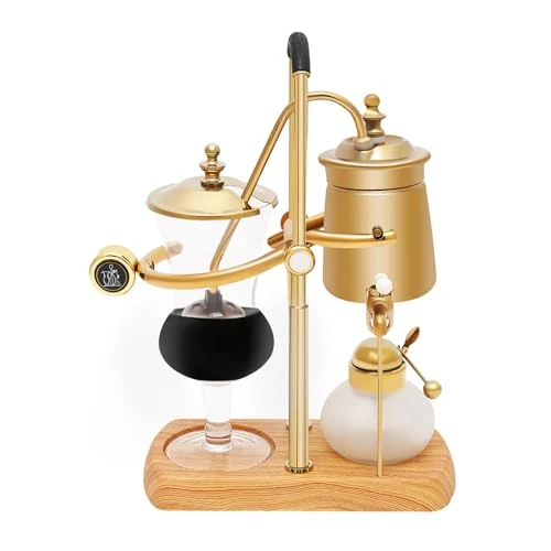 Prestigious Belgian Belgium Luxury Royal Family Balance Syphon Coffee Maker Breathable