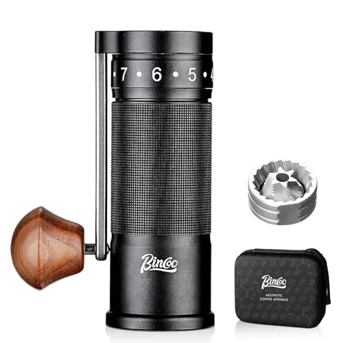 Fine Crafted Manual Coffee Grinder Manual Foldable Handle Reliable
