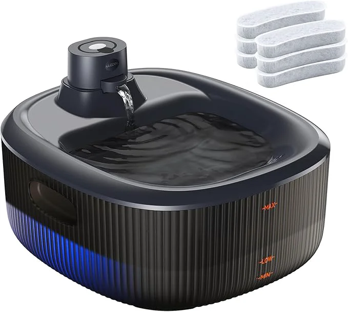 Premium WOPET Wireless Dog Water Fountain Detailed